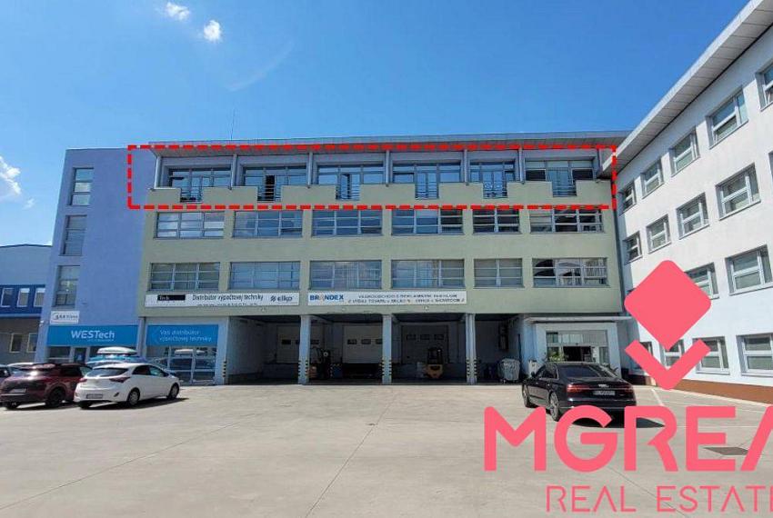Samostatný kancelársky celok 366m2, Stará Vajnorská