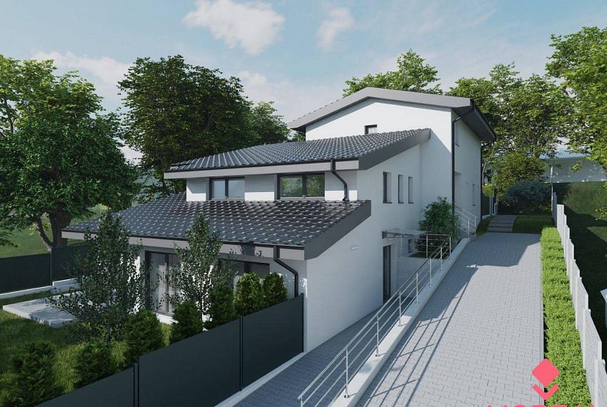 Na predaj stavebný pozemok so stavebným povolením 1305 m2 v Partizánsk
