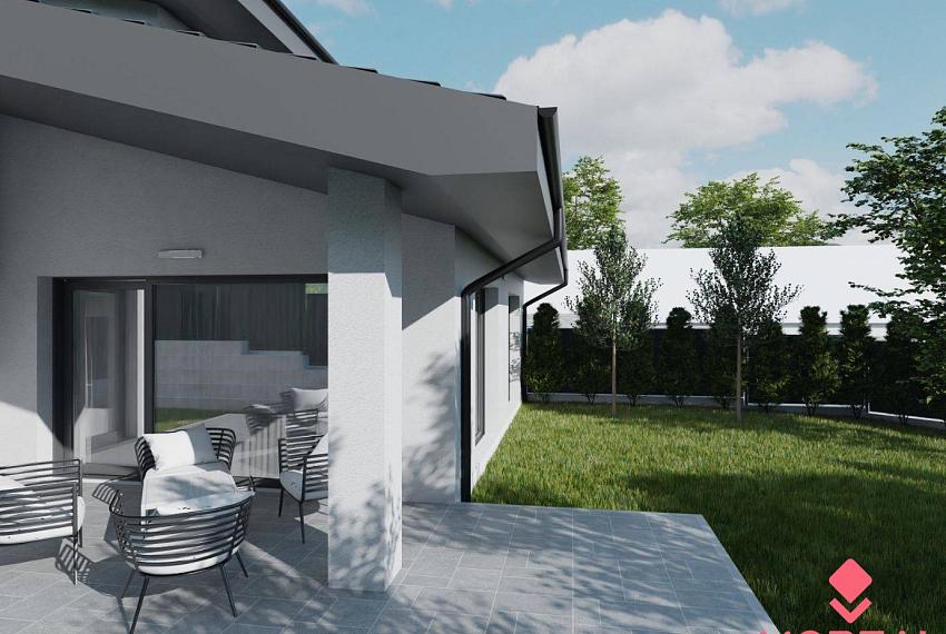 Na predaj stavebný pozemok so stavebným povolením 1305 m2 v Partizánsk