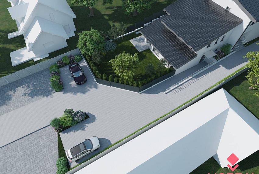Na predaj stavebný pozemok so stavebným povolením 1305 m2 v Partizánsk