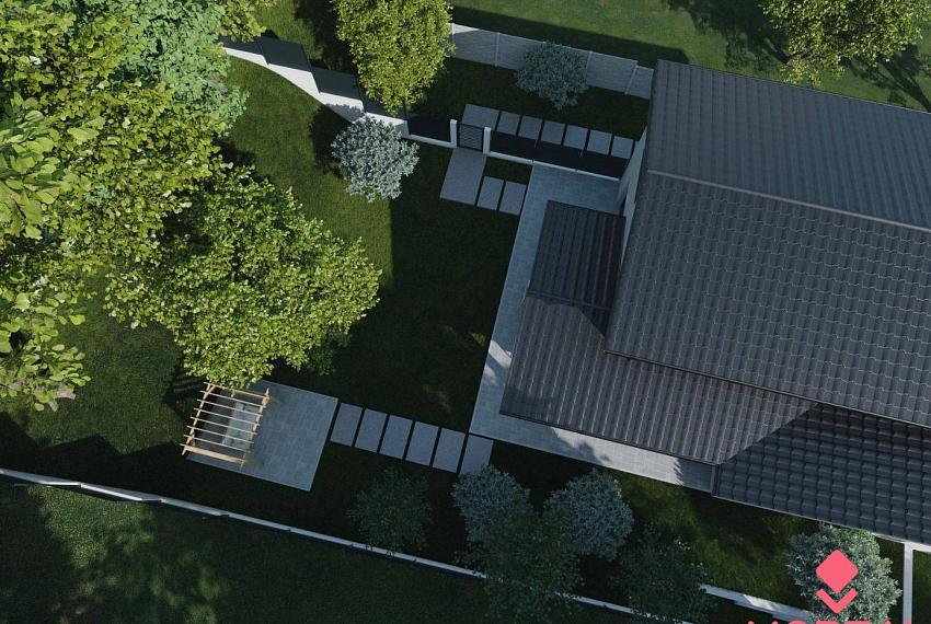 Na predaj stavebný pozemok so stavebným povolením 1305 m2 v Partizánsk